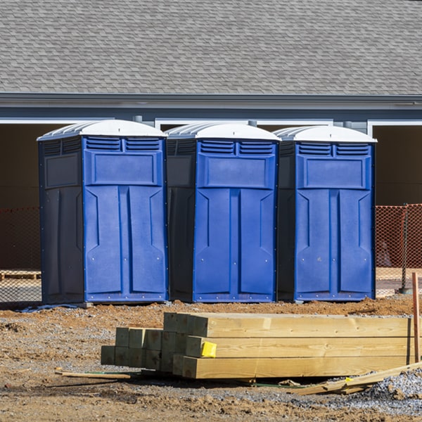 are there different sizes of portable restrooms available for rent in Tustin CA